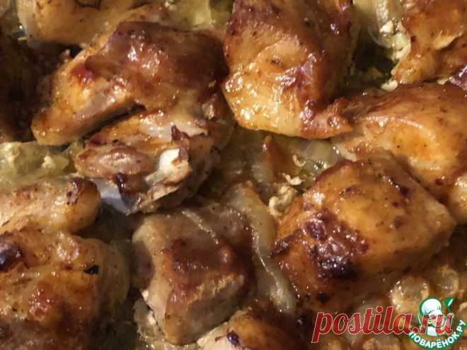 Шашлык в духовке «Тающий» Кулинарный рецепт