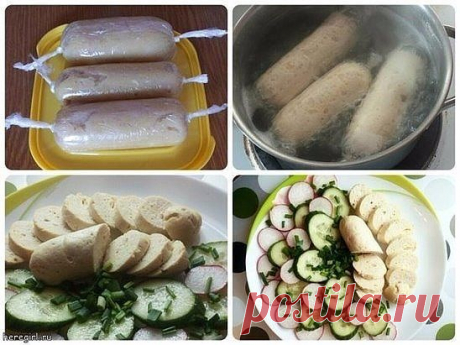 ДИЕТИЧЕСКИЕ КУРИНЫЕ СОСИСКИ