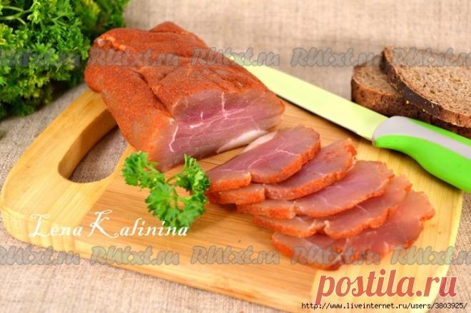 Вяленая свинина в домашних условиях: рецепт мясного деликатеса