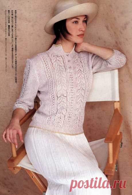 Красивая японская кофточка