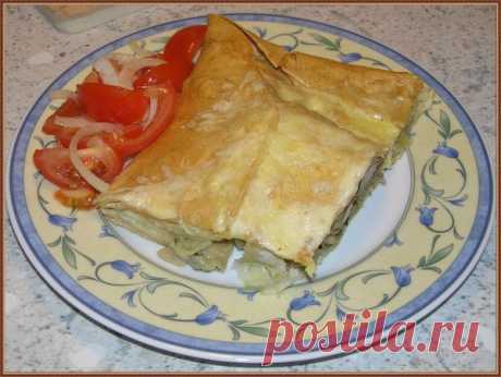 Курица в лаваше - до невозможности просто и на удивление вкусно!