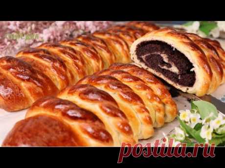 МАКОВЫЙ РУЛЕТ – СОЧНАЯ начинка, и МЯГКОЕ ТЕСТО | Оливьедка