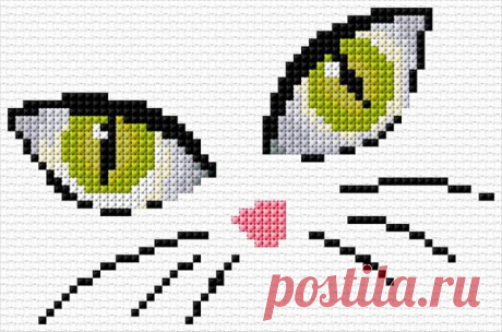 Cat|15|3588|x-stitch|10 Free Patterns Online