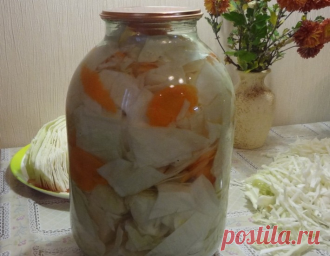 Капуста маринованная 