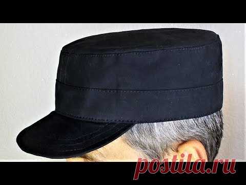 Как сшить мужскую кепку. How to sew a man's cap