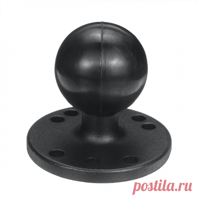 Mounts 2.5 inch round base with amps hole pattern & 1.5 inch ball for ship computer gps navigator bracket fixed ball head Sale - Banggood.com