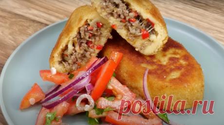 Картофельные зразы с начинкой из фарша. Вкусное и сытное блюдо: простой рецепт