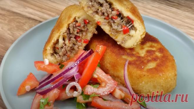 Картофельные зразы с начинкой из фарша. Вкусное и сытное блюдо: простой рецепт