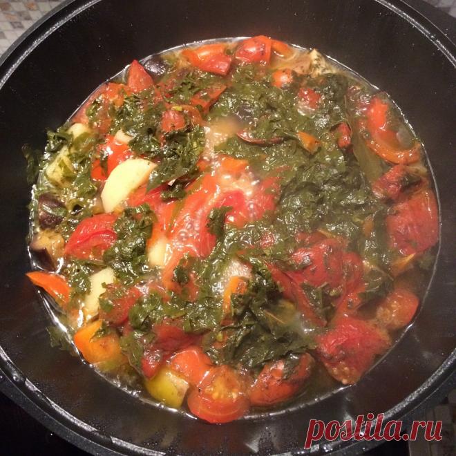 Как приготовить Чанахи с соусом сациви рецепт с фото Хочу сразу сказать, что это не традиционный чанахи, а вариация на тему.