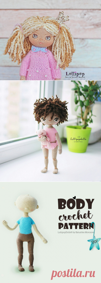 Crochet dolls pattern and love by Katushka от KatushkaMorozova