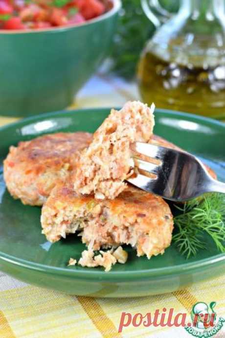 Котлеты рыбные с квашеной капустой - кулинарный рецепт