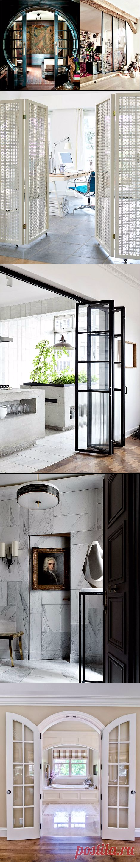 Интересные решения межкомнатных дверей — Мой дом