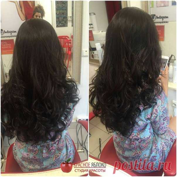 Длинные волосы👩 - бесценное украшение💎 каждой женщины. А придать💜 им роскошный вид помогут наши✂ стилисты. Шикарные локоны🎶 в исполнении Лейлы🍎 м.Пролетарская