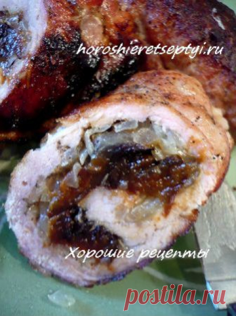Мясные рулетики с начинкой Попробуйте приготовить мясные рулетики! Да не просто кусочек мяса в рулете, а с начинкой из чернослива, орехов и сыра. Рулетики запеченные в духовке или мультиварке
