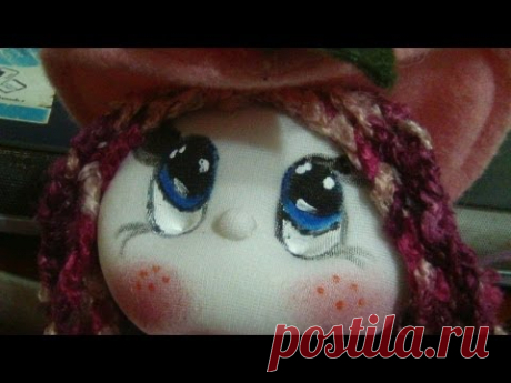Muñecos soft...como pintar ojos faciles//how to paint eyes easily...proyecto 183