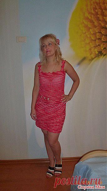 Смесь красно-розового цвета или очередная новинка к лету: Дневник группы "Вязание" - Страна Мам