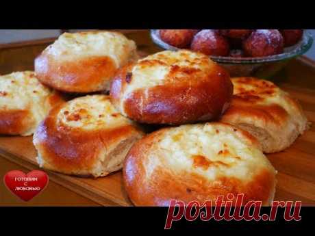 Ватрушки с творогом и моцареллой|Выпечка с творогом|Нежные,пышные и вкусные булочки|домашняя выпечка