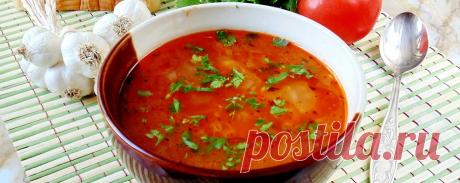 Постный суп к обеду