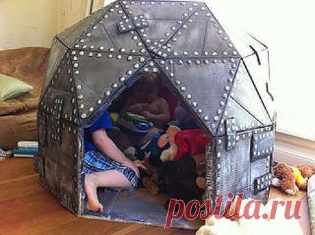 Cardboard Play Dome