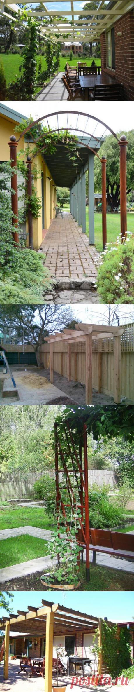 Как сделать перголу