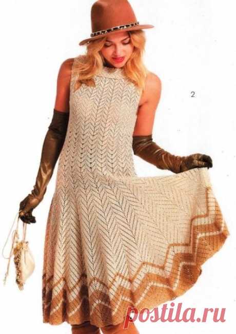 Cream crochet dress