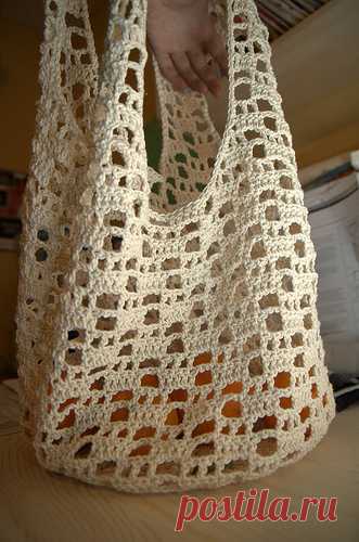 Crochet Shopping Bag | Flickr - Photo Sharing!
