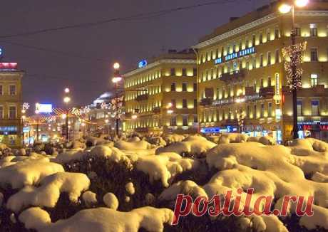 ЗИМНИЙ САНКТ ПЕТЕРБУРГ