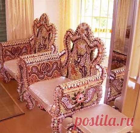 поделки из морских и речных ракушек( чудеса норма жизни)