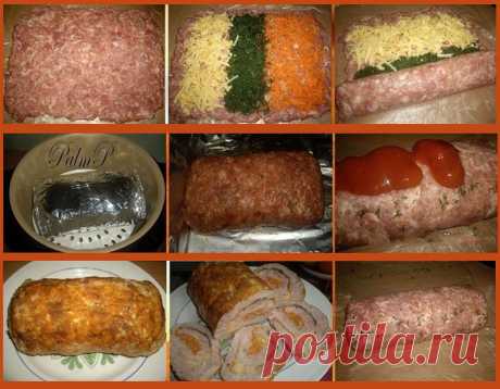 Мясной рулет в мультиварке