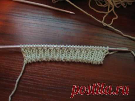 Knitting-Info.Forum -&gt; Эластичный край изделий. МК.