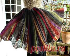 Swing-knitting или поворотное вязание.