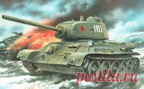 Т-34: западный след легендарного танка
