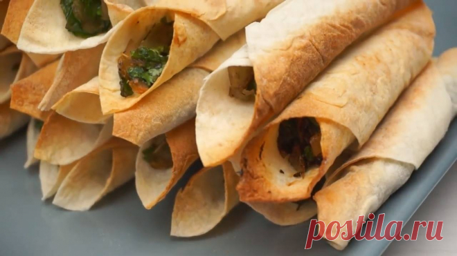 Это Нереально Вкусно! Хрустящая Закуска 😋 Расходится на Ура!
