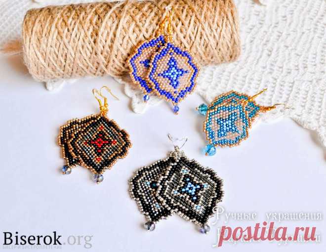Серьги из бисера схема, серьги кирпичным плетением | сердца из бисера | Bead earrings, Bricks and Beads