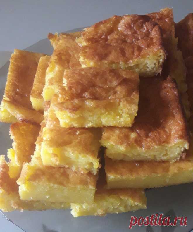 Пирог тыква и творожная - Простые рецепты Овкусе.ру