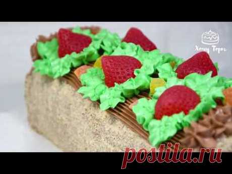 ►Торт «СКАЗКА» по ГОСТу СССР | Вкус детства | Популярный советский торт с кремом Шарлотт | Хочу ТОРТ
