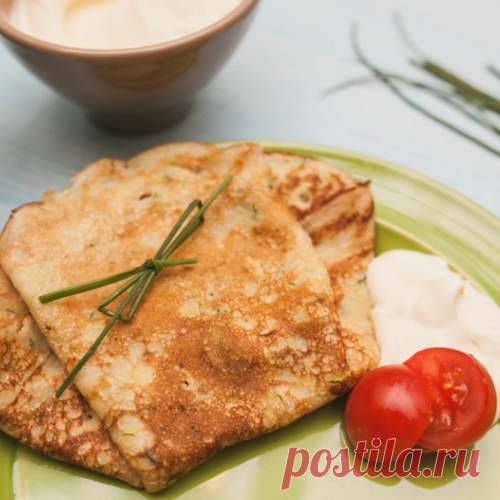 ВКУСНЫЕ КАБАЧКОВЫЕ БЛИНЫ