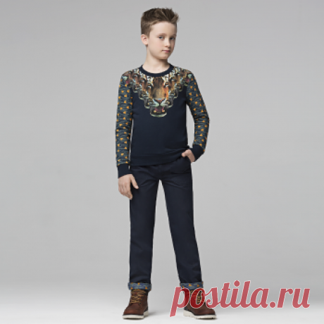 Трикотажный пуловер для мальчика | Faberlic