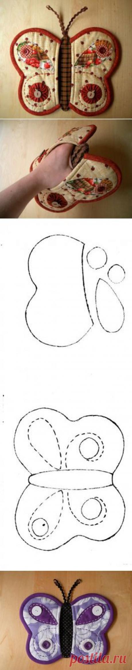 Прихватка &quot;Бабочка&quot; .