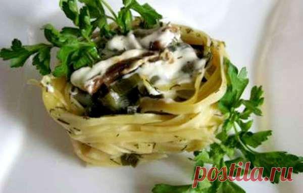 Как приготовить гнезда " Тальятелле" с овощами в мультиварке | БУДЕТ ВКУСНО!