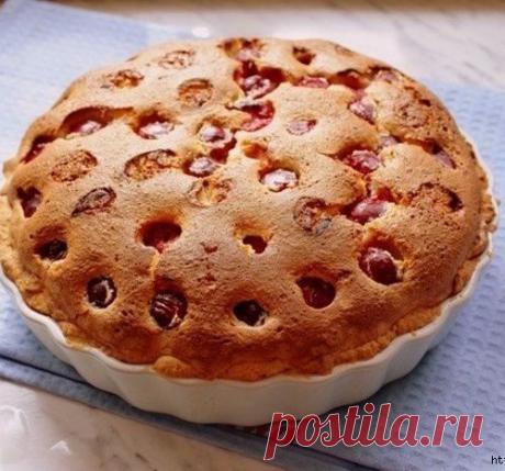 ВИШНЁВО - ТВОРОЖНЫЙ ПИРОГ