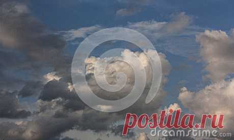 Freaky Spring Clouds Stock Photo - Image: 92243684