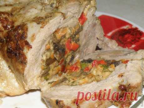 Мясной рулет &quot;Сумка охотника&quot;.