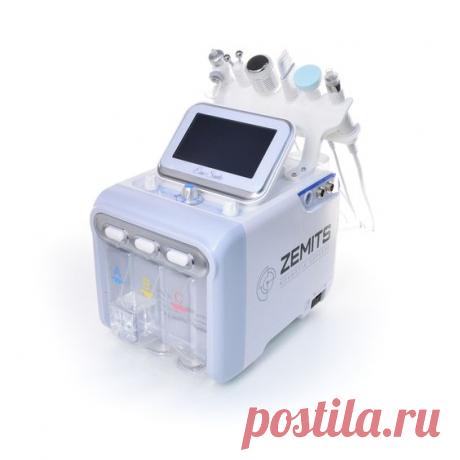 Аппарат Гидродермабразии и водородного пилинга H2O2 Zemits Eau Sante комбинирует 6 функций: Гидродермабразия, Ультразвуковой скрабинг, RF-лифтинг, Кислородная мезотерапия, Ультразвуковая терапия…