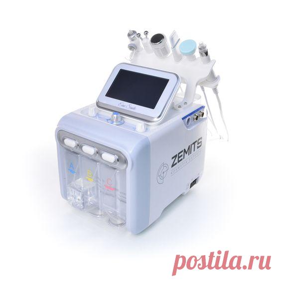 Аппарат Гидродермабразии и водородного пилинга H2O2 Zemits Eau Sante комбинирует 6 функций: Гидродермабразия, Ультразвуковой скрабинг, RF-лифтинг, Кислородная мезотерапия, Ультразвуковая терапия…