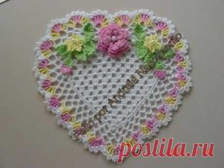 🔴diy TOALINHA CORAÇÃO - passo a passo 2016
