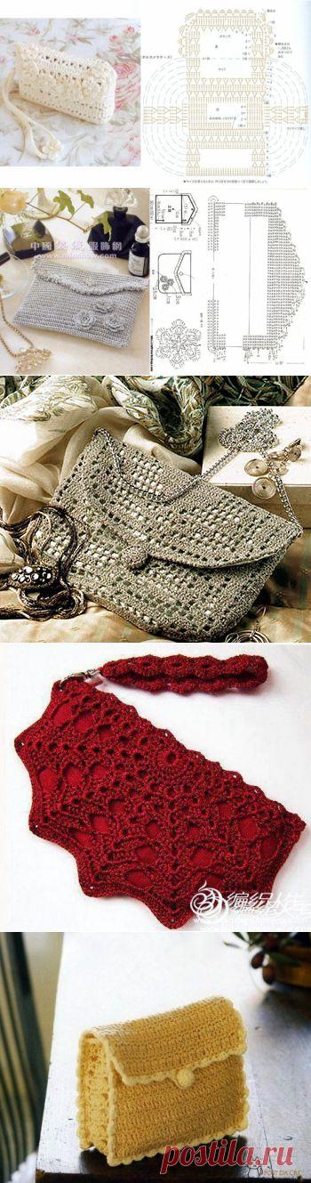 Сумочки крючком / Вязание крючком / Вязаные крючком аксессуары