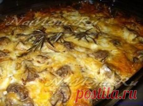 Мясо по-французски с картошкой в духовке: рецепт с фото