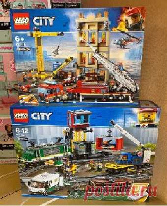 Конструктор LEGO City 60198 грузовой поезд - Россия , Ленинградская обл. , Санкт-Петербург