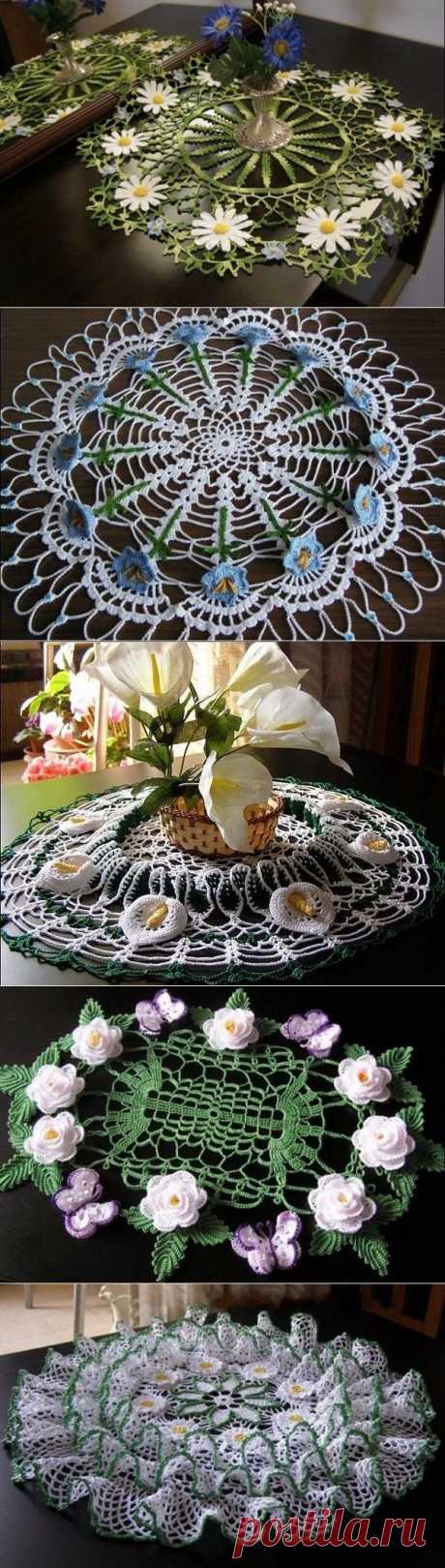 Цветные салфетки